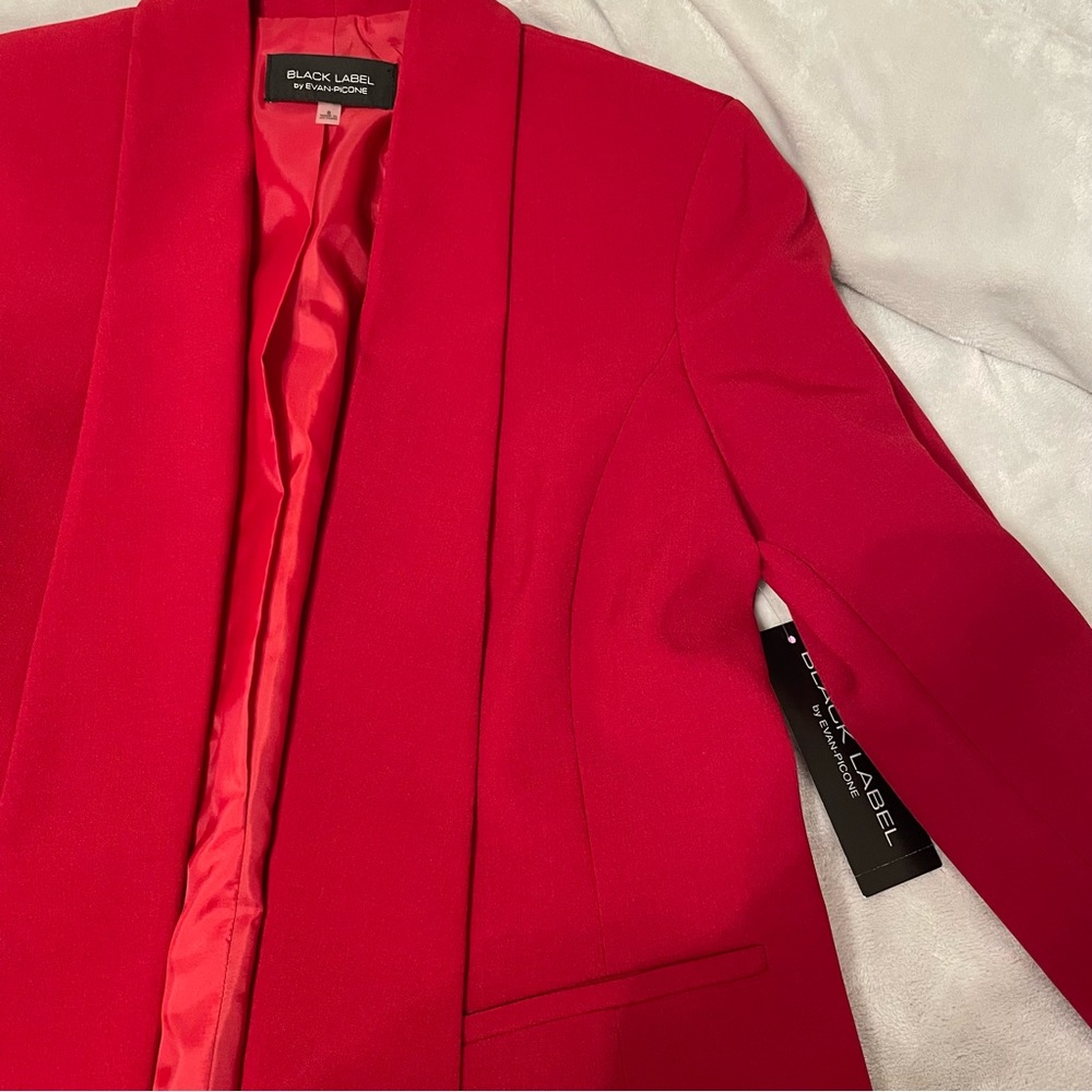 Black Label Red Blazer - Picture 2 of 5
